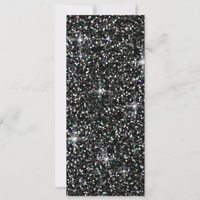 Purpurina iridiscente negro (Anverso)