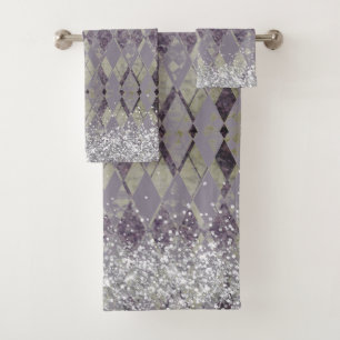 Purpurina Lavender Grunge Harlequin