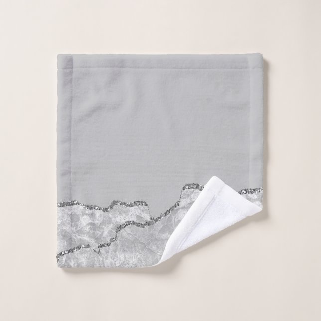 Purpurina Metalizado cepillado de plata (Toallita)