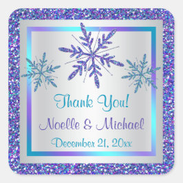 Purpurina Purple Silver Aqua parece Pegatina de co