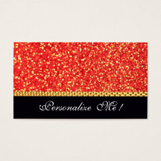 Purpurina Rojo Moderno Cute Girly / Casa de Grosch