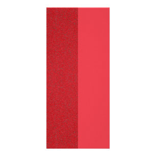 Purpurina Rojo y Matte 4″×9″ Tarjetas para rack ve