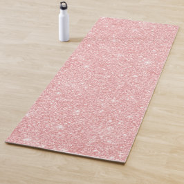 purpurina rosa Rubor Yoga Mat