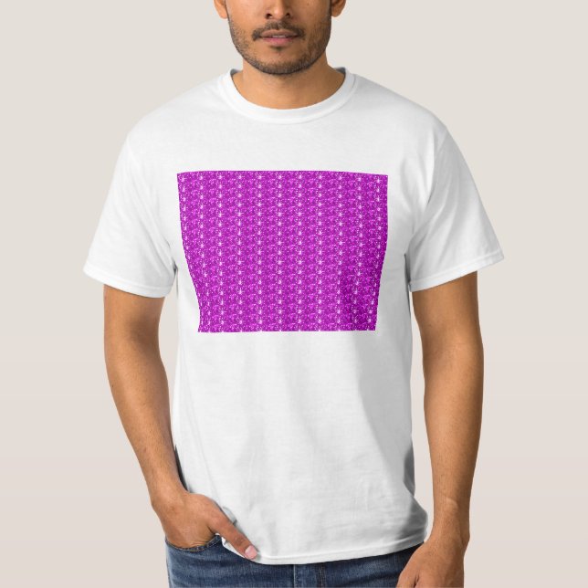 Purpurina rosado de camisetas (Anverso)