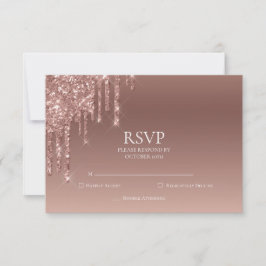 Purpurina RSVP 50.ª fiesta de cumpleaños rosado