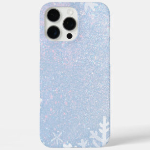Purpurina Snowflake Winter iPhone 16 pro funda max