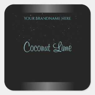 Purpurina suave de la etiqueta de producto Verde a