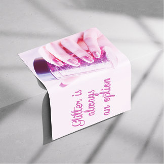 Purpurina te hace brillar, decoración de salón de