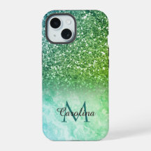 Purpurina verde, mármol, personalizado
