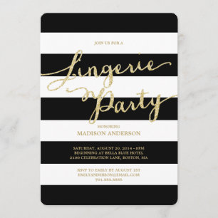 Purpurina y Glam Invitación a la fiesta de la len