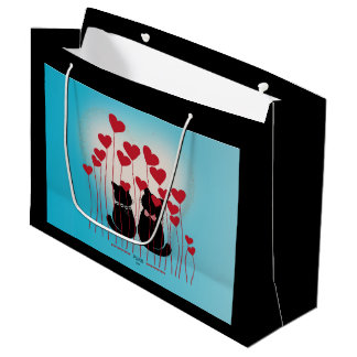 Purr Love - Bolsa de regalo - Campo de globo