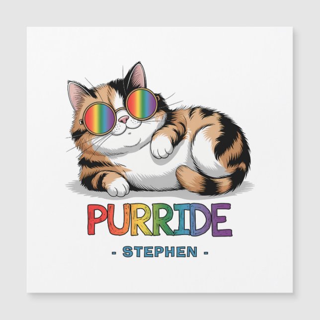 Purride - Orgullo Gato de Guay | LGBTQ (Anverso)