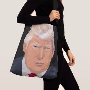 PURSO DE LA BOLSA DE DISEÑADOR CRUZ DE DONALD TRUM