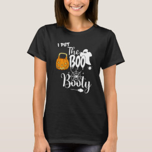 Puse El Boo En La Camiseta De Booty, La Calabaza D