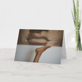 Puse Mi Pie En Mi Boca - Tarjeta