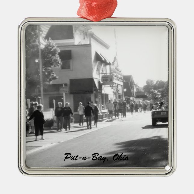 Put-n-Bay, Ohio Foto Ornamento de Navidad (Frente)