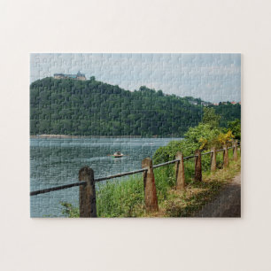 Puzle Edersee orilla y cerradura Waldeck