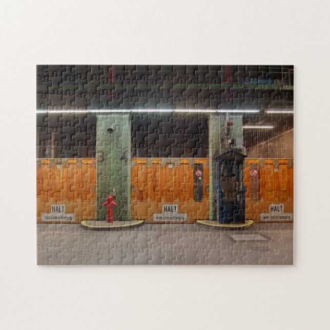 Puzle Elbtunnel viejos (Horizontal)