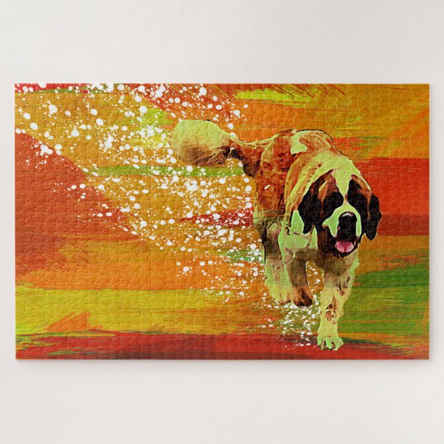 PUZZLE サンベルナール峠 アクリルウォールアート (Horizontal)