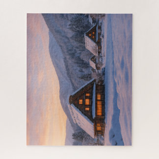 Puzzle 冬の白川郷 合掌造りの里/Winter Shirakawa-go: A Village of Gas