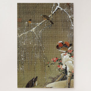 Puzzle 動 植 絵(3)雪 中 htémmica, htémmica