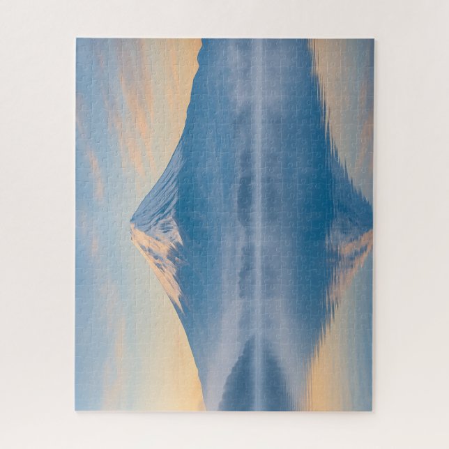 Puzzle 朝霧に浮かぶ富士山と湖 / Mt.Fuji and Lake in the Morning Mist (Vertical)