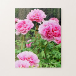 Puzzle 牡 丹 [花] ジ グ ソ ズ パ snihtsni