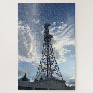 PUZZLE 空と雲とアンテナタワー