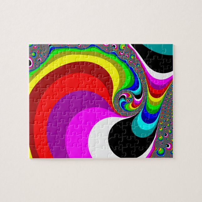 Puzzle 040 Obama - Arte Fractal (Horizontal)