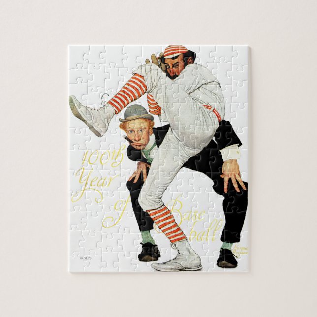 Puzzle 100° Aniversario del Béisbol (Vertical)