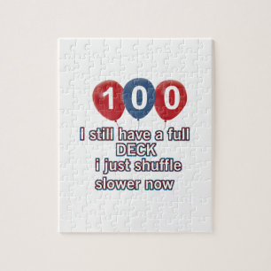 Puzzle 100 diseños divertidos del cumpleaños del año