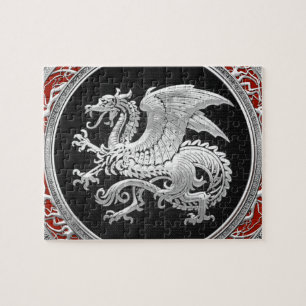 Puzzle [100] Dragón islandés, Landvttir [Silver]