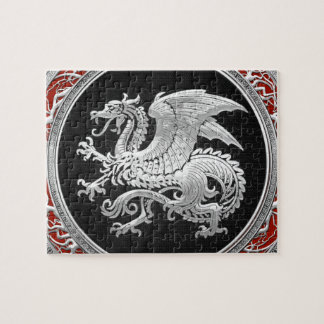 Puzzle [100] Dragón islandés, Landvttir [Silver]