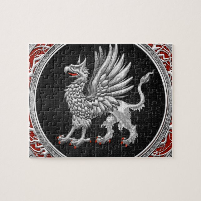 Puzzle [100] Griffin de plata sagrada (Horizontal)