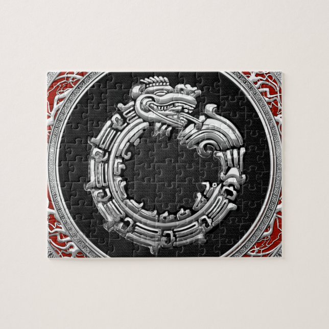 Puzzle [100] Serpent God Quetzalcoatl [Plata] (Horizontal)