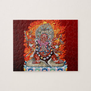 Puzzle [100] Tibetano Thangka - deidad colérica Hayagriv