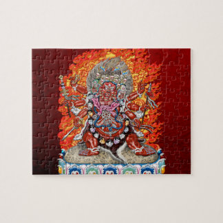 Puzzle [100] Tibetano Thangka - deidad colérica Hayagriva