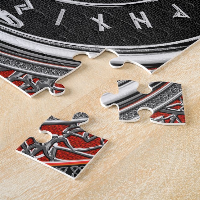 Puzzle [100] Vegvisir - Viking Silver Magic Runic Compass (Lado)