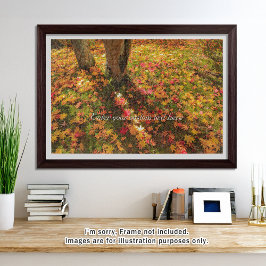 Puzzle [1014] Quiet Beauty – Maple Leaves on Green Moss