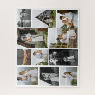 Puzzle 11 Collage de fotos único Personalizado Minimalist