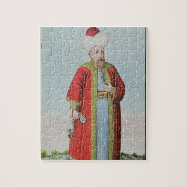Puzzle 1404-51) sultanes II de Amurath (Murad) (1421-51, (Vertical)