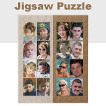 Puzzle 16 fotocollage de luz y marrón oscuro<br><div class="desc">¡Junte sus recuerdos favoritos con este rompecabezas de 16 personalizados de fotos! Perfecto para las noches de juegos familiares, este rompecabezas personalizado muestra sus preciadas instantáneas en una impresión vibrante y de alta calidad. Ya sean momentos de vacaciones, payasadas de mascota o momentos de hitos, cada pieza se conecta para...</div>