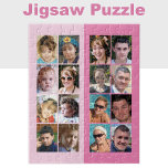 Puzzle 16 luz de collage de fotos y rosa oscuro<br><div class="desc">¡Junte sus recuerdos favoritos con este rompecabezas de 16 personalizados de fotos! Perfecto para las noches de juegos familiares, este rompecabezas personalizado muestra sus preciadas instantáneas en una impresión vibrante y de alta calidad. Ya sean momentos de vacaciones, payasadas de mascota o momentos de hitos, cada pieza se conecta para...</div>