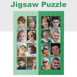 Puzzle 16 luz de collage de fotos y verde oscuro<br><div class="desc">¡Junte sus recuerdos favoritos con este rompecabezas de 16 personalizados de fotos! Perfecto para las noches de juegos familiares, este rompecabezas personalizado muestra sus preciadas instantáneas en una impresión vibrante y de alta calidad. Ya sean momentos de vacaciones, payasadas de mascota o momentos de hitos, cada pieza se conecta para...</div>
