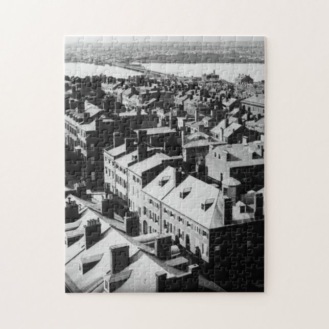 Puzzle 1859: La ciudad de Boston, Massachusetts (Vertical)