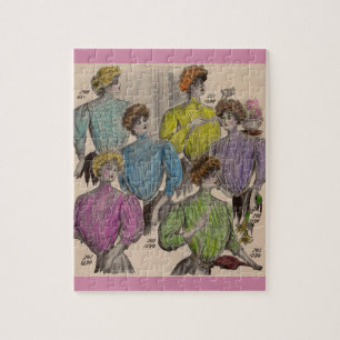 Puzzle 1908 Gimbels damas blouses waists no. 1