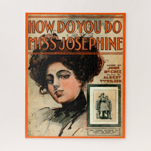 Puzzle 1909 Cómo se hace Miss Josephine partitura