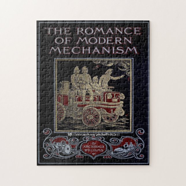 Puzzle "1910 Fire Fighting Puzzle" (Vertical)