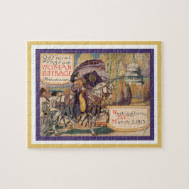 Puzzle 1913: Votos De La Marcha Del Sufragio Para Mujeres