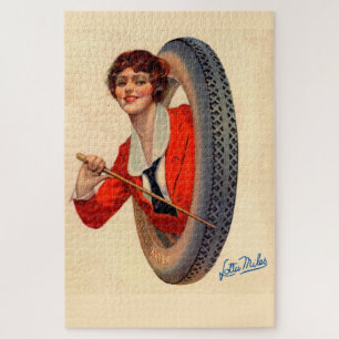 Puzzle 1928 Kelly-Springfields mascota de neumáticos Lott